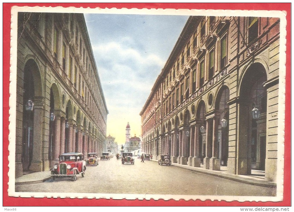 CARTOLINA VIAGGIATA ITALIA - TORINO - Nuova Via Roma -  10 X 15 - ANNULLO TORINO 1955 - Autres Monuments, édifices