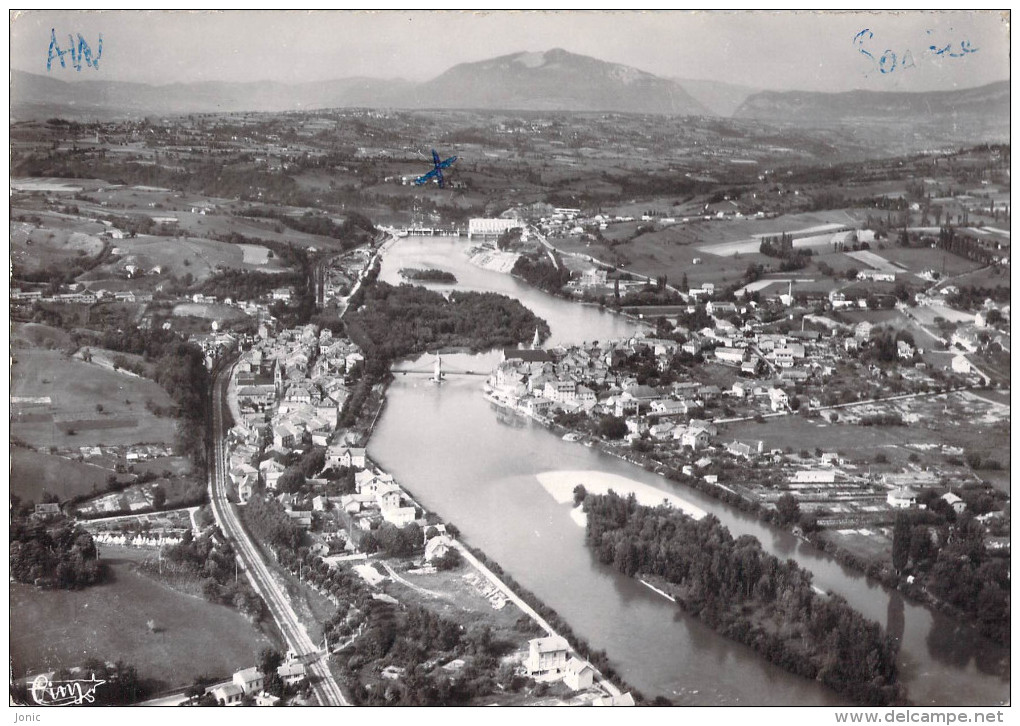 SEYSSEL - Les Deux Seyssel, Le Rhône, Au Fond, Le Barrage - Seyssel