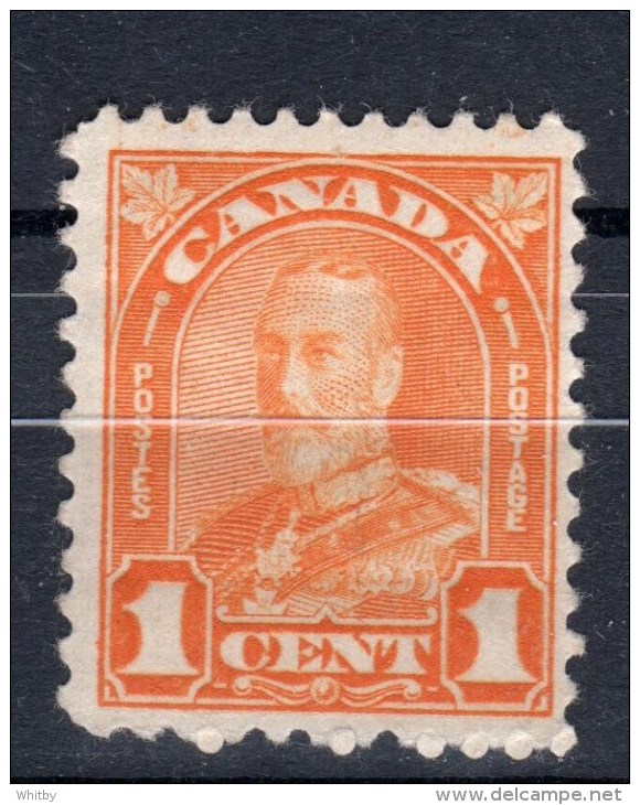 Canada 1930 1 Cent King George V Arch Issue #162 MH - Ungebraucht