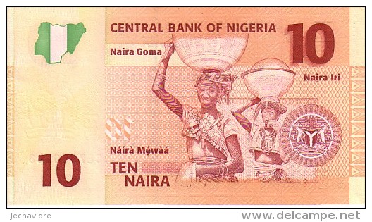 NIGERIA   10 Naira  Emission De 2006   Pick 33         ***** BILLET  NEUF ***** - Nigeria