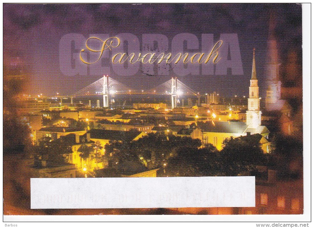 USA   ; Georgia ; Savannah ; Postcard - Savannah