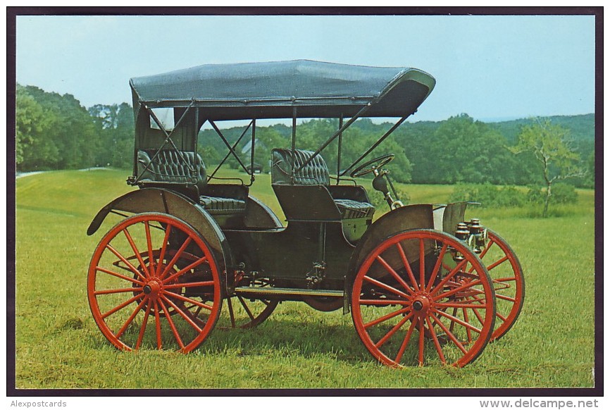 ANTIQUE CLASSIC AUTOMOBILES. 1908 INTERNATIONAL HARVESTER AUTO BUGGY (USA, 1976) - Voitures De Tourisme