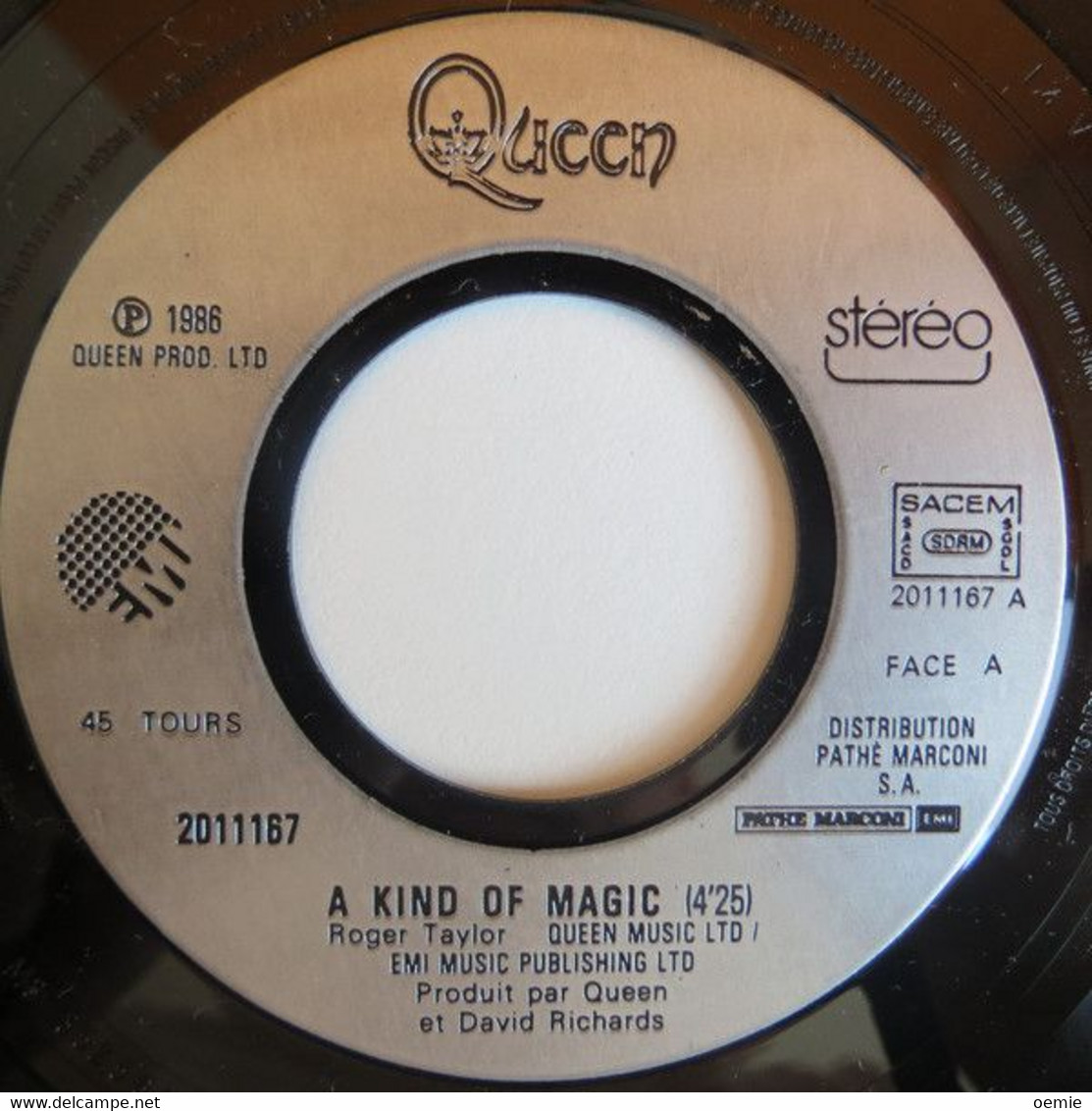 QUEEN  °  A KIND  MAGIC  EXTRAIT DU FILM HIGHLANDER - Otros - Canción Inglesa