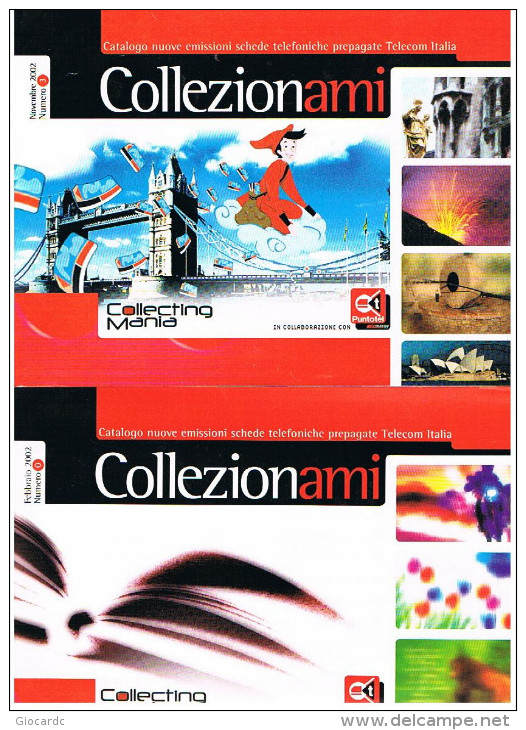 TELECOM ITALIA  - COLLEZIONAMI - CATALOGO NUOVE EMISSIONI SCHEDE TELEFONICHE (LEGGERE DESCRIZIONE) - Boeken & CD's