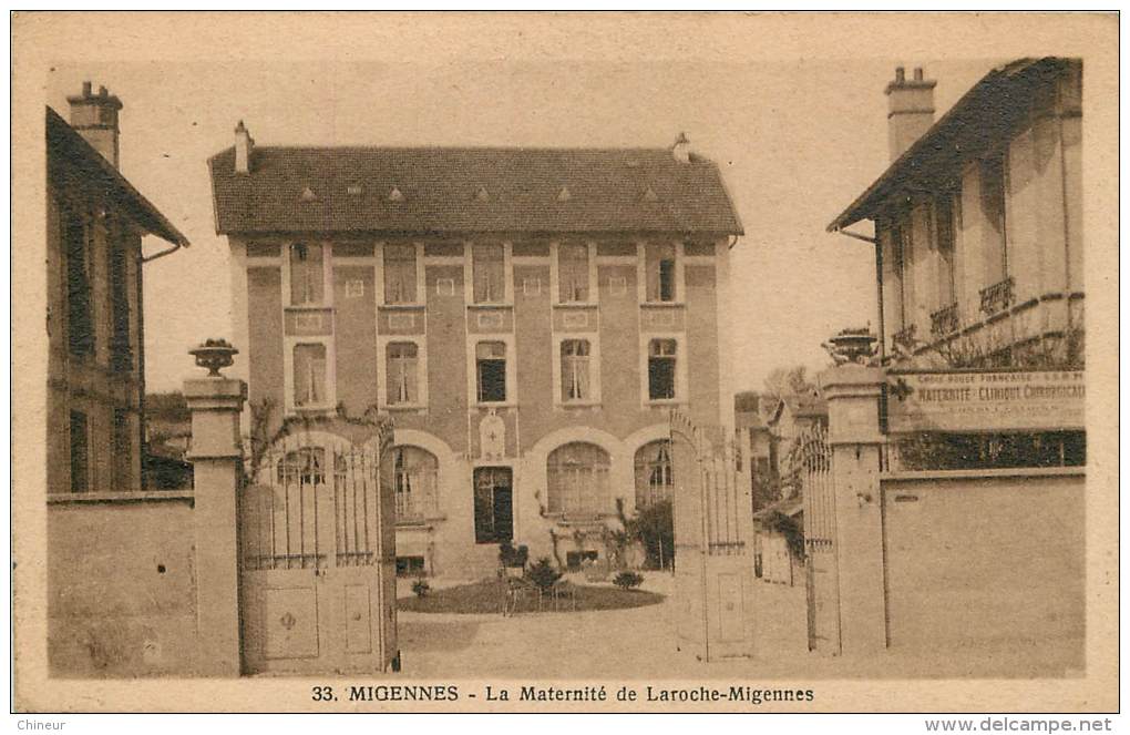 MIGENNES LA MATERNITE DE LAROCHE MIGENNES - Migennes