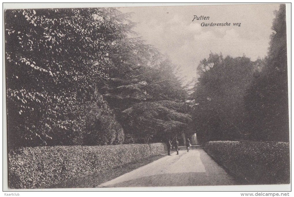 Putten - Garderensche Weg (1918) -  Gelderland - Holland/Nederland - Putten