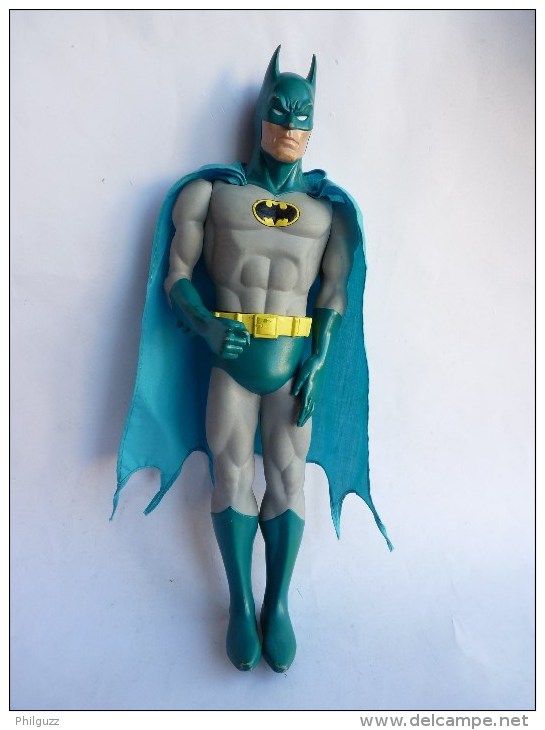 RARE Figurine  BATMAN 40 Cm Avec Cape En Tissus - APPLAUSE ? 1988 - Batman