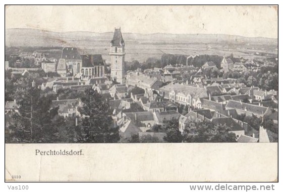 CPA PERCHTOLDSDORF- TOWN PANORAMA - Perchtoldsdorf