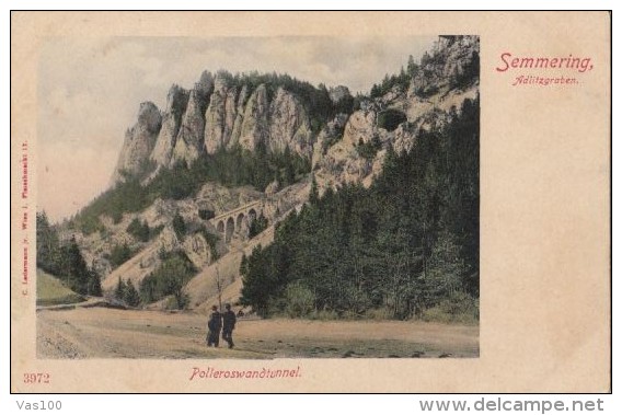 CPA SEMMERING- THE PASS, VIADUCT - Semmering