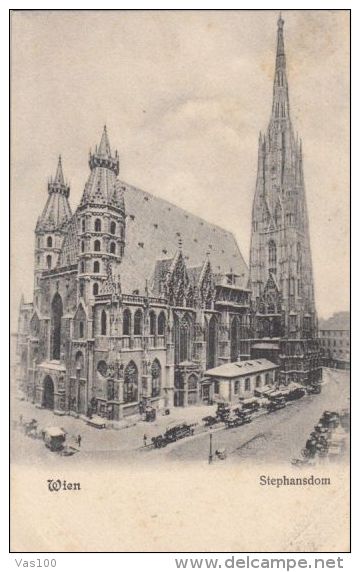 CPA VIENNA- ST STEPHEN'S CATHEDRAL - Kirchen