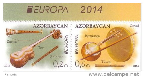 Azerbaijan Azerbaidjan Tiré Du Carne From Booklet ** - 2014