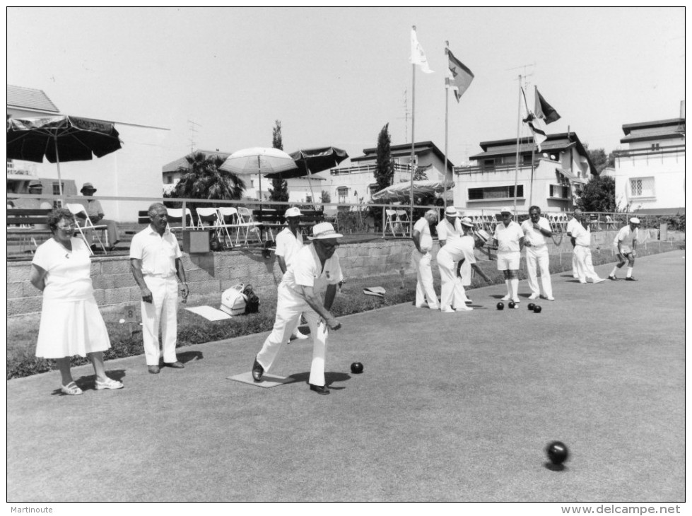 PHOTO 180mm X 130mm  Pétanque - 308 - Boule/Pétanque