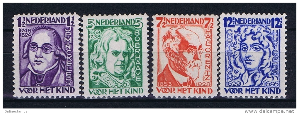 Netherlands NVPH 220-223 MNH/** 1928 - Ongebruikt