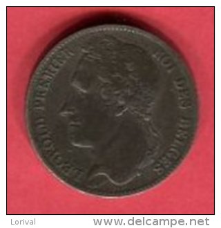 LEOPOLD I 5 FRANCS 1848 TB+ 50 - 5 Frank