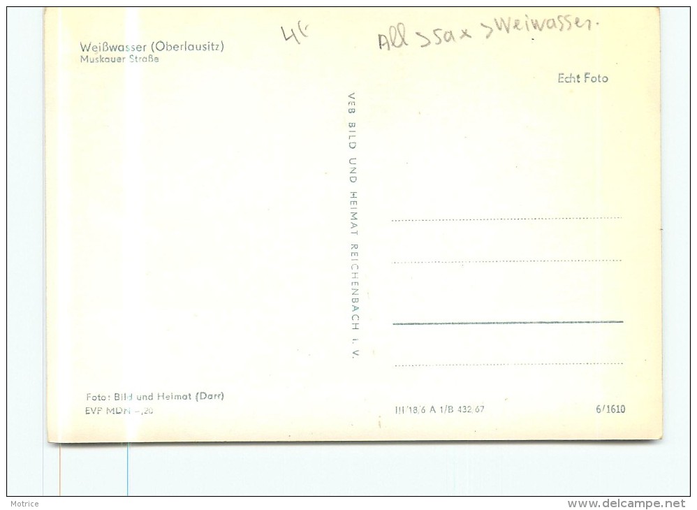 WEISSWASSER  - Muskauser Strasse. - Weisswasser (Oberlausitz)