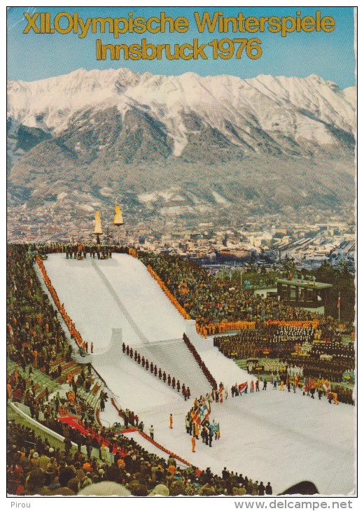 JEUX OLYMPIQUES D'INNSBRUCK 1976 - Giochi Olimpici