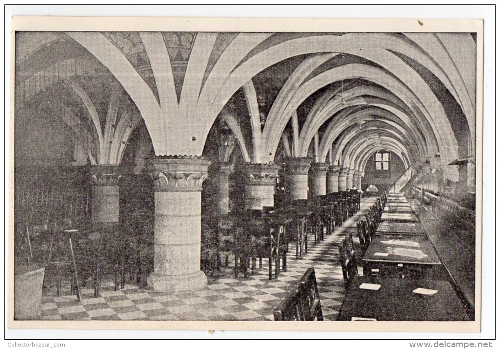 Raadskelder Gent Belgie Cafe Restaurant Tea Room Belgique Carte Postale Vintage Original Postcard Cpa Ak (W3_3005) - Hoteles & Restaurantes