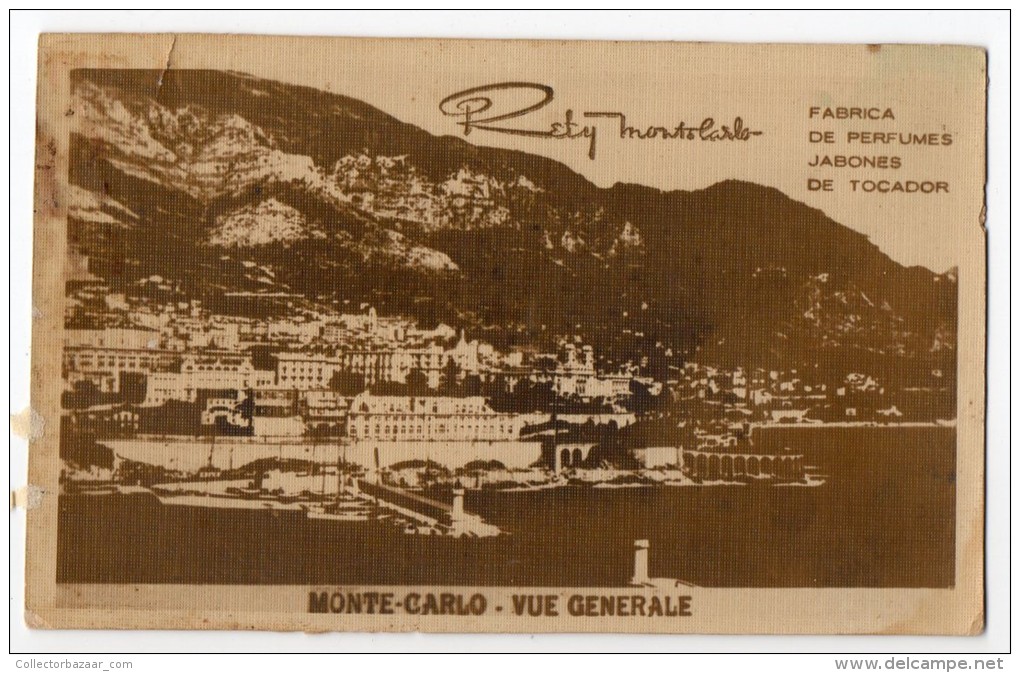 Real Photo  Monaco Soap Parfum Advertising Bety Montecarlo Carte Postale Vintage Original Postcard Cpa Ak (W3_3010) - Reclame