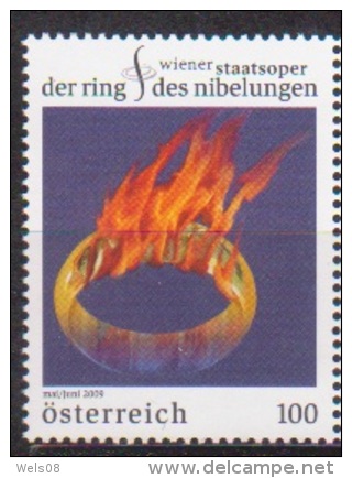 Österreich 2009:  "Ring Der Nibelungen" Postfrisch - Ungebraucht