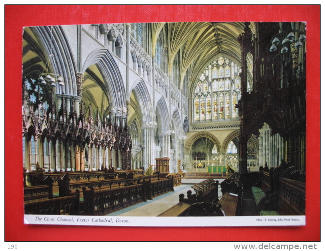 The Choir Chancel,Exeter Cathedral - Exeter