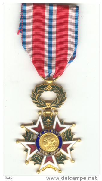 Médaille LE MERITE Croix Etoile - France