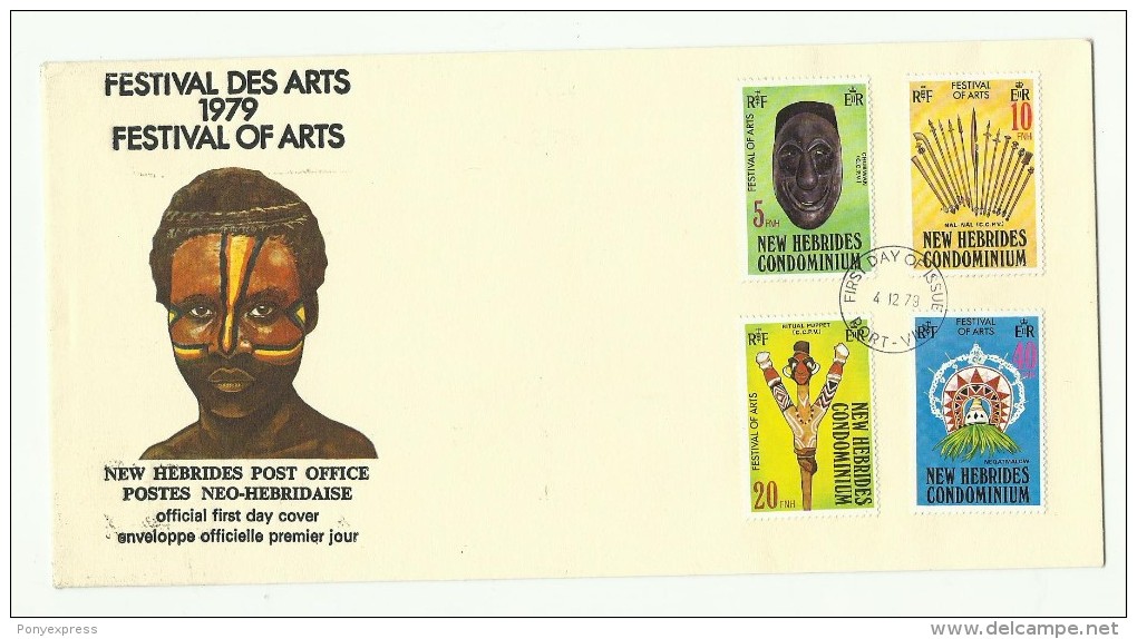 2 Enveloppes, Légende Française + Anglaise Festival Des Arts 1979 - FDC