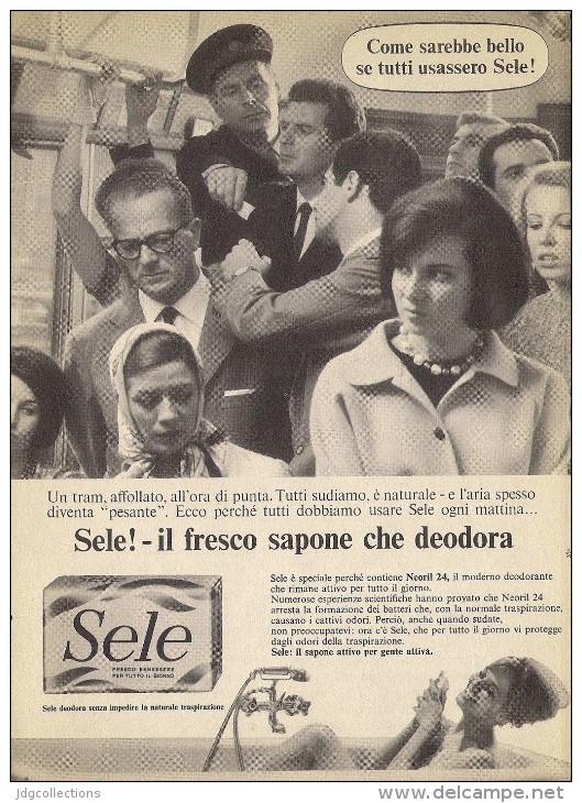 # SAPONE SELE DEODORANTE 1950s Advert Pubblicità Publicitè Reklame Deodorant Desodorante Beautè - Non Classificati