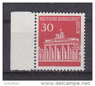 BERLIN 288 Mit Rand, Postfrisch ** - Roulettes