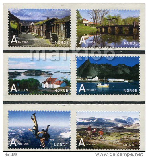 Norway - 2007 - Tourism - Mint Booklet Stamp Set - Unused Stamps