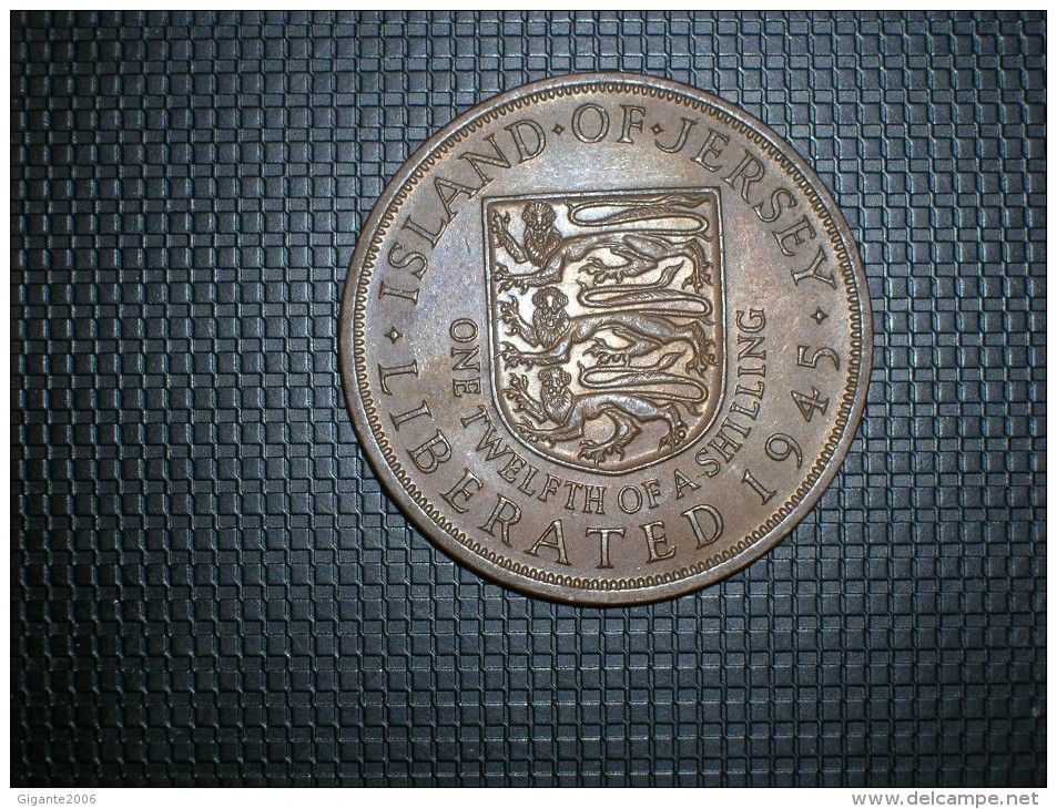 Jersey 1/12 Shilling 1945 (5292) - Jersey