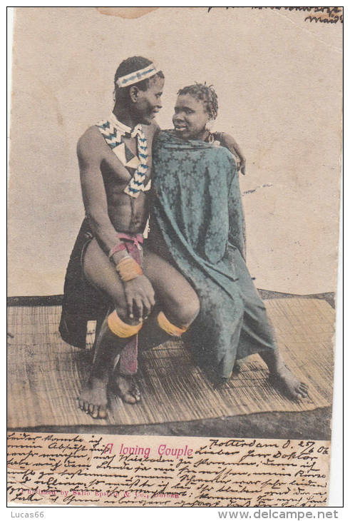 1906 "A LOVING COUPLE" - Afrique Du Sud