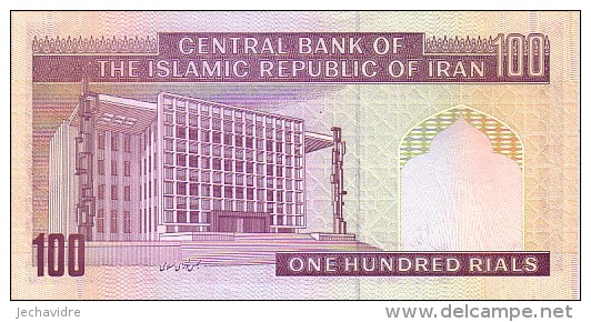 IRAN  100  Rials  Emission  De 1985   Pick 140 F        ***** BILLET  NEUF ***** - Irán