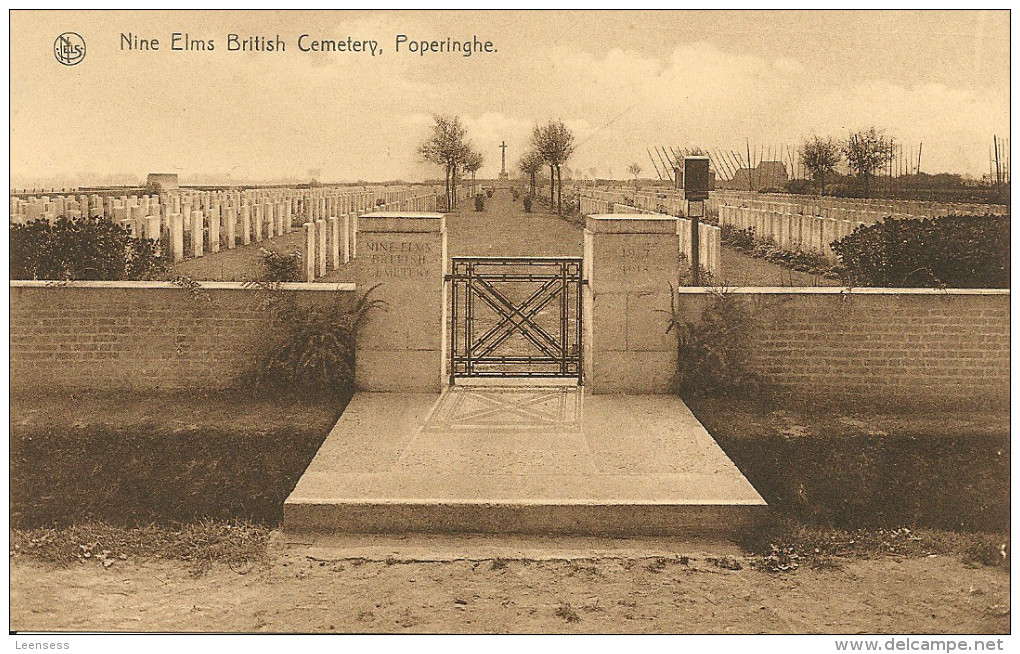 Poperinghe- Nine Elms British Cemetery - Cimetières Militaires