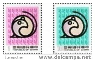 1983 Chinese New Year Zodiac Stamps - Rat Mouse 1984 - Rodents