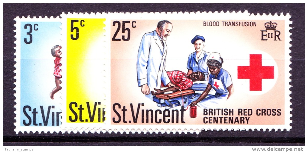 St Vincent, 1970, SG 305 - 308, Set Of 4, MNH - St.Vincent (...-1979)