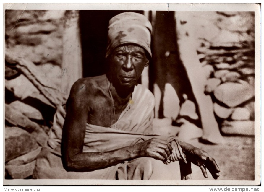 ! Alte Fotokarte, Ethnic Photo 1938 Eritrea, Ethopia, Äthiopien, Afrika, Africa, Woman, Black People - Erythrée