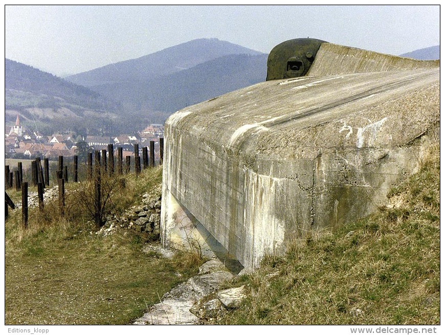 LA LIGNE MAGINOT EN ALSACE - 200 km de béton et d’acier- Jean-Bernard WAHL - EDITIONS KLOPP