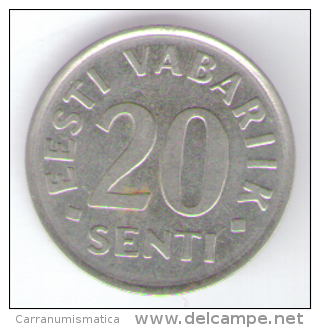 ESTONIA 20 SENTI 2004 - Estonie