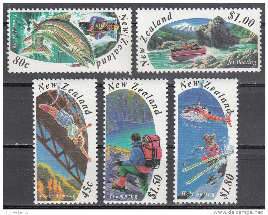 New Zealand   Scott No. 1192-96    Mnh   Year   1994 - Ongebruikt