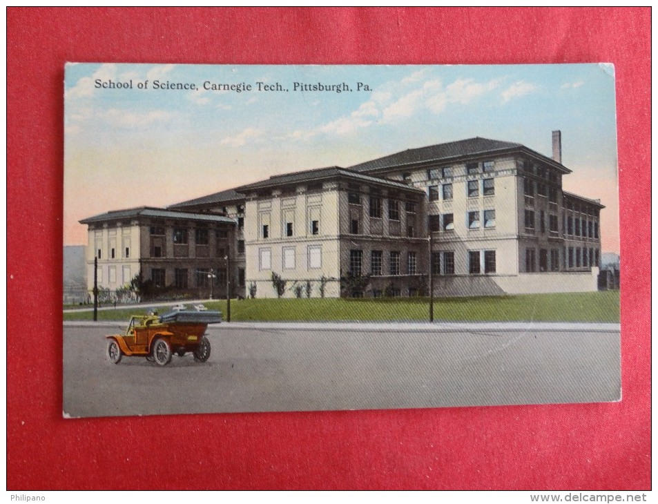 Pennsylvania > Pittsburgh  School Of Science Carnegie Tech    1914 Cancel   Ref 1228 - Pittsburgh