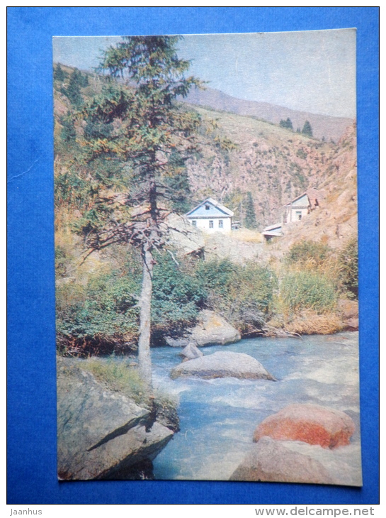 Ak-Suu , Mountain River - Nature Of Kyrgyzstan - 1969 - Kyrgyzstan USSR - Unused - Kirgizië