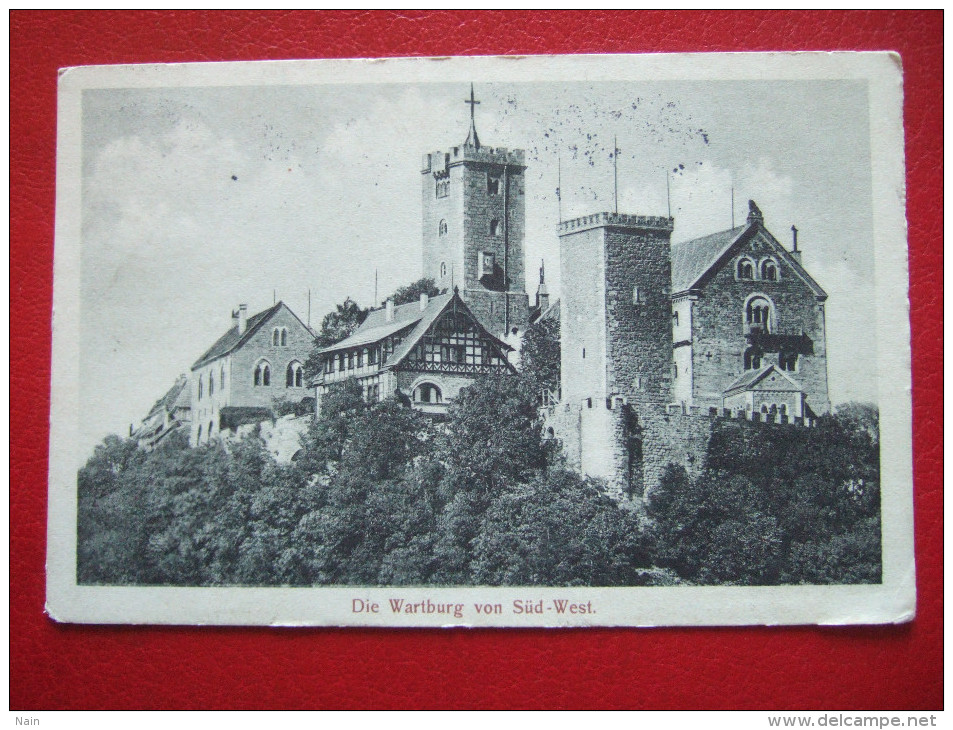 ALLEMAGNE -  WARTBURG - DIE WARBURG VON SÛD-WEST - - Autres & Non Classés