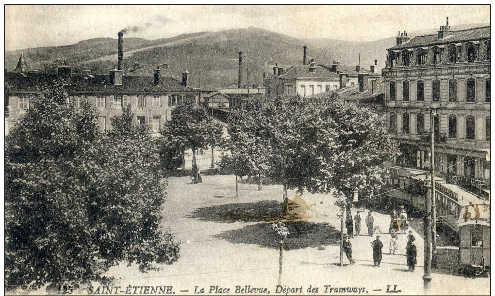ST ETIENNE (bc) " Place Bellevue" - Saint Etienne