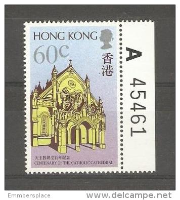 HONG KONG - 1988 CATHOLIC CHURCH CENTENARY  MNH **    SG 582  Sc 531 - Neufs