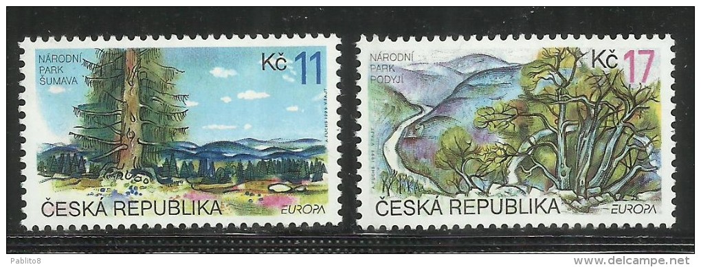 CZECH REPUBLIC REPUBBLICA CECA CZECHOSLOVAKIA CESKA CECOSLOVACCHIA 1998 EUROPA CEPT MNH - Nuovi