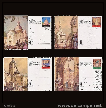 ESPAÑA TARJETA ENTERO POSTAL - AÑO 1975 - Nº 107/110 EXPOSICION MUNDIAL - 1931-....