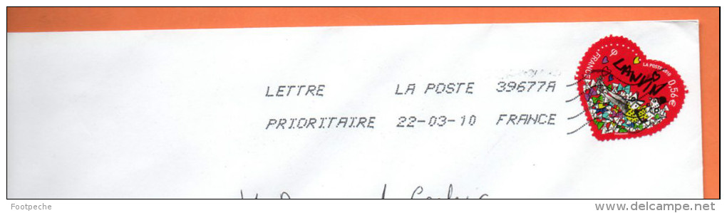 MAURY N° 4348   COEUR LANVIN      Lettre Entière N°  G 467 - 1961-....