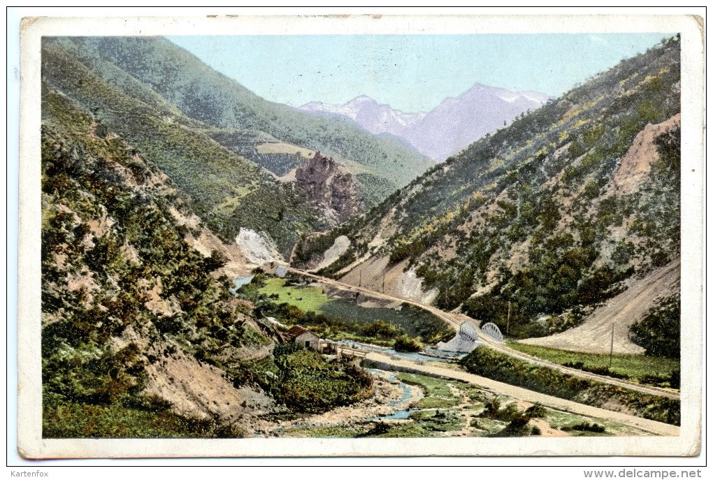 Railway, Eisenbahn - Strecke, Sarajevo - Mostar, Kl. Tresanica - Brücke Ob Konjica, 17.2.1911 - Bosnien-Herzegowina