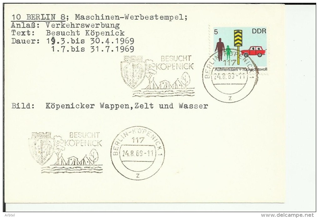 ALEMANIA DDR BERLIN BESUSCHT KOPENICK - Other & Unclassified