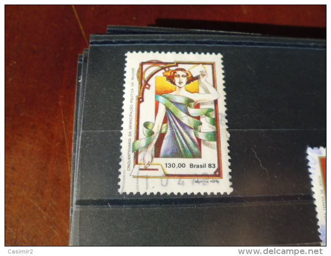 TIMBRE OBLITERE  DU BRESIL YVERT N° 1589 - Used Stamps